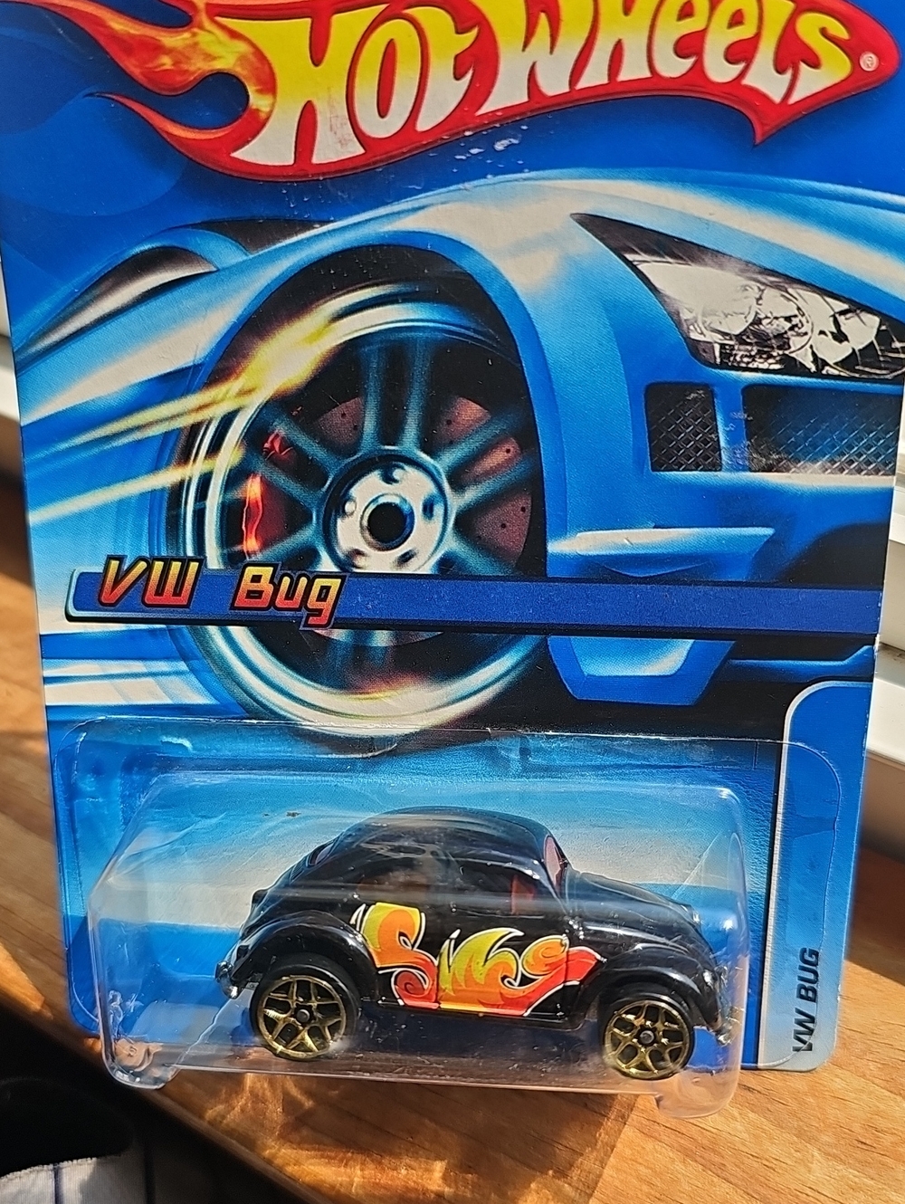 Hot Wheels Volkswagen Bug Black And Orange
